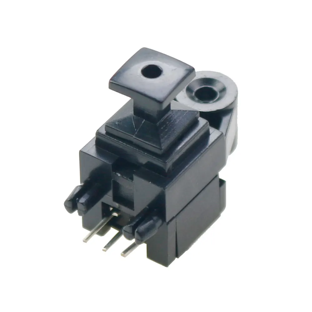 1Pcs GQ-01 High Transmission 25M Fiber Optic Transmission / Reception End Socket DLR2111 Optic Fiber Terminal Connector