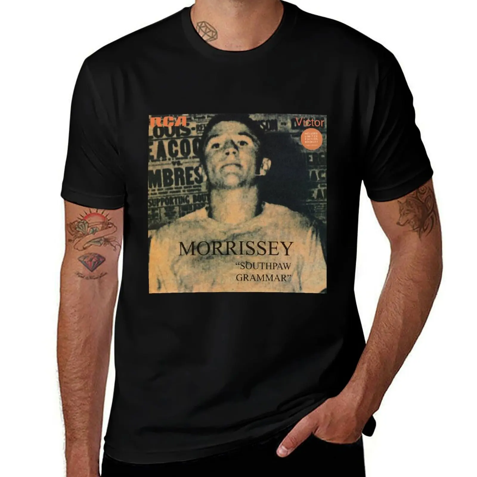 

Morrissey southpaw grammar T-Shirt t shirt for man 100 percent cotton man t shirt luxury T-Shirt