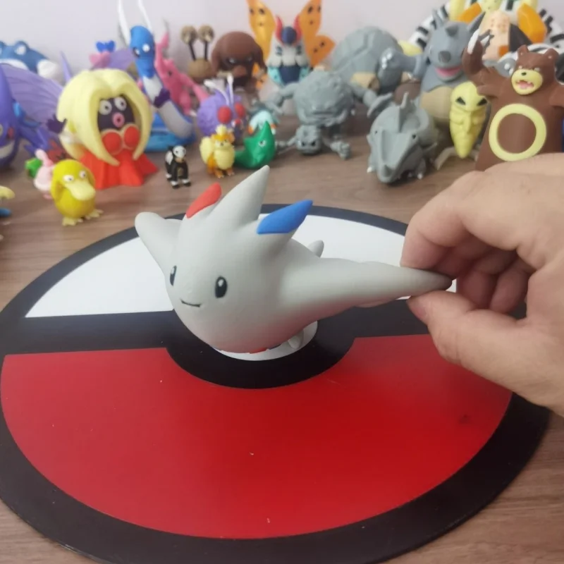 New Pokemon Togekiss Anime World 1:20 Action Figure Cute Doll 3d Print Model  Desktop Collection  Kids Toys Birthday Gifts