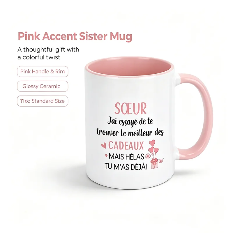 Sister Gift Mug Gift for Sister Sister Birthday Christmas Gifts Friendship Wife Best Friend Gift Woman Original Useful Funny Mug