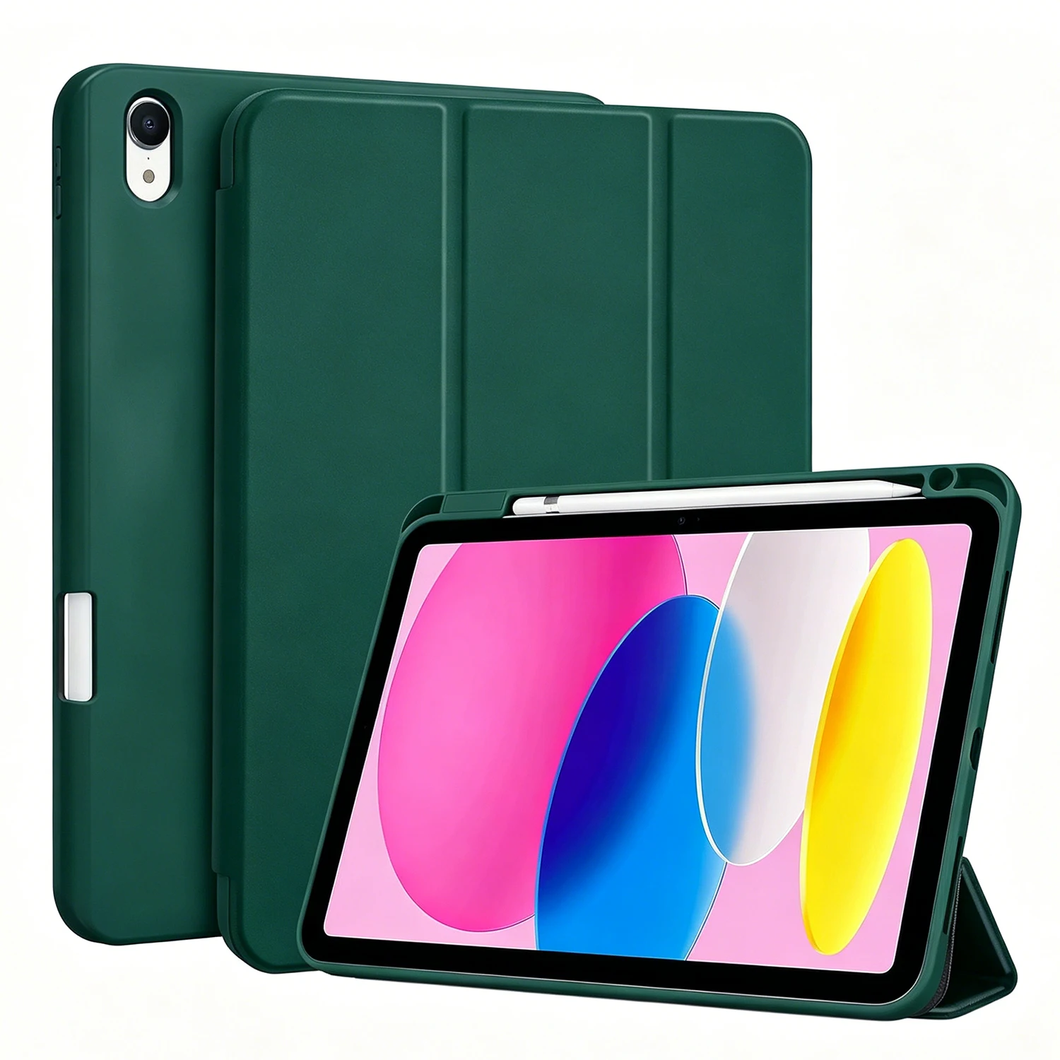Tablet-Hülle für iPad (A16) 11. Generation 11 Zoll 2025/ 10. Generation 10,9 Zoll 2022 Stifthalter, Magnetische Flip Smart Cover