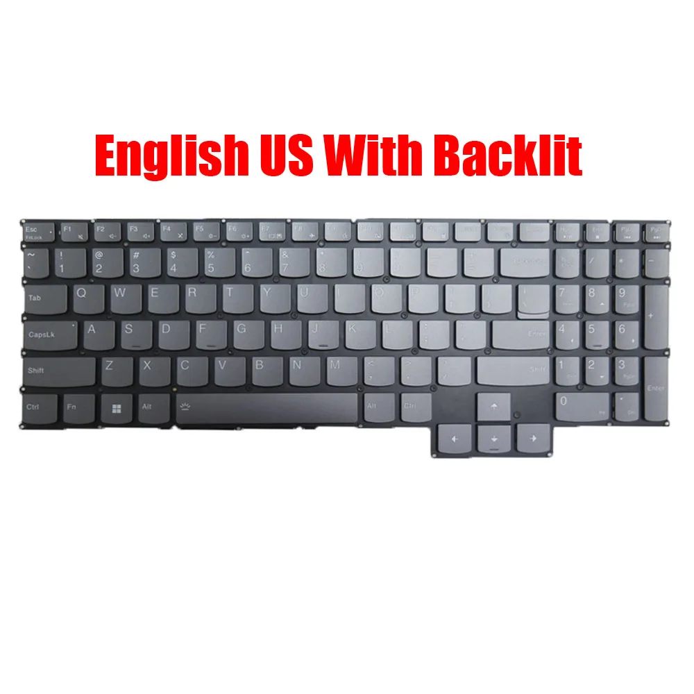 Laptop Keyboard For Lenovo For LOQ 15AHP9 15ARP9 15IRX9 15IAX9 15IAX9I English US With Backlit New