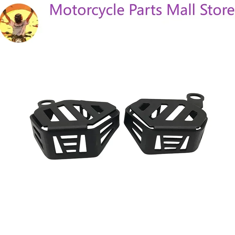 Para BMW R1200GS R1250GS Adventure R 1200GS LC ADV 2014-2021 cubierta protectora de depósito de freno delantero de motocicleta cubierta protectora de copa de aceite de embrague