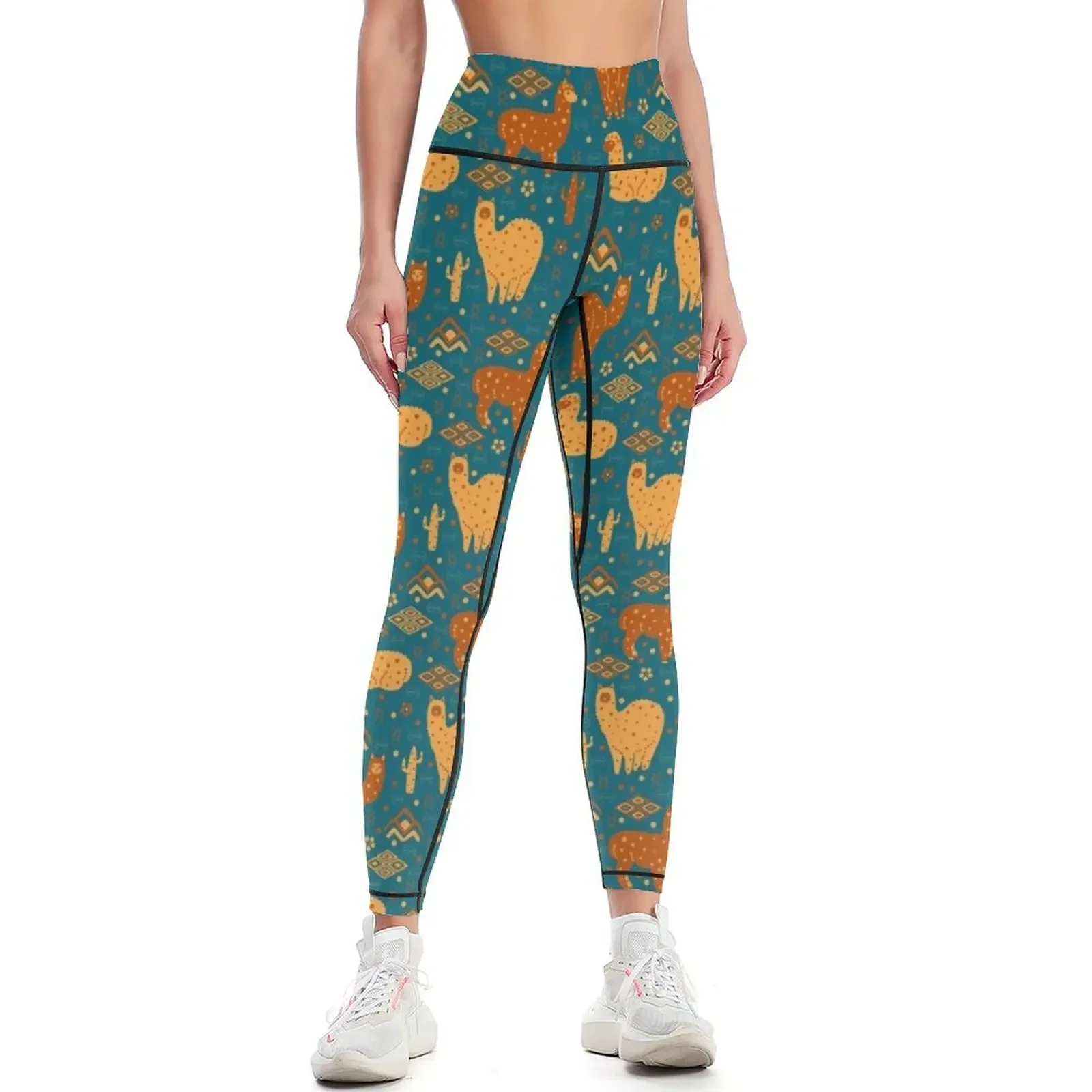 

Lovely Alpacas Leggings Fitness clothing sports for gym gym's sportswear Women's trousers Womens Leggings