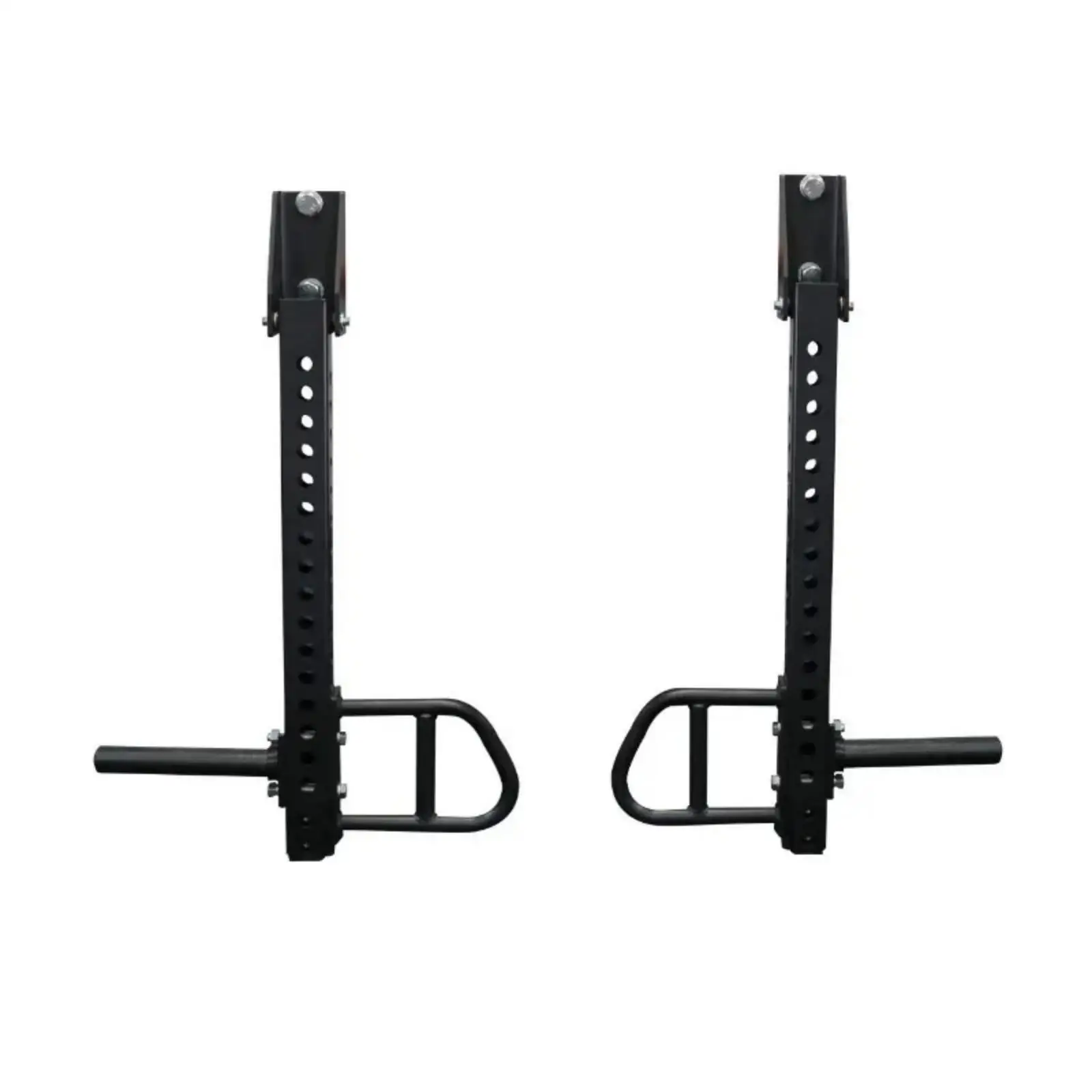 Gym Chest Press Bar Attachment for Squat Rack Adjustable Steel Handle Upper Body Workout Equipment for Home