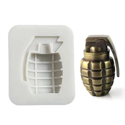 Hand Grenade Silicone Mold Sugarcraft Chocolate Cupcake Baking Mold Fondant Cake Decorating Tools