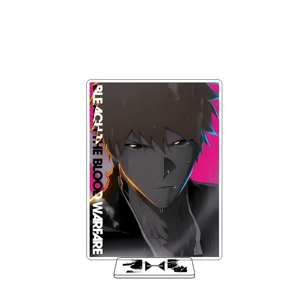 BLEACH Thousand-Year Blood War 15CM Acrylic Stand keychain Anime Stand Ichigo Kurosaki Rukia Kuchiki Desk Decor Collection Gift