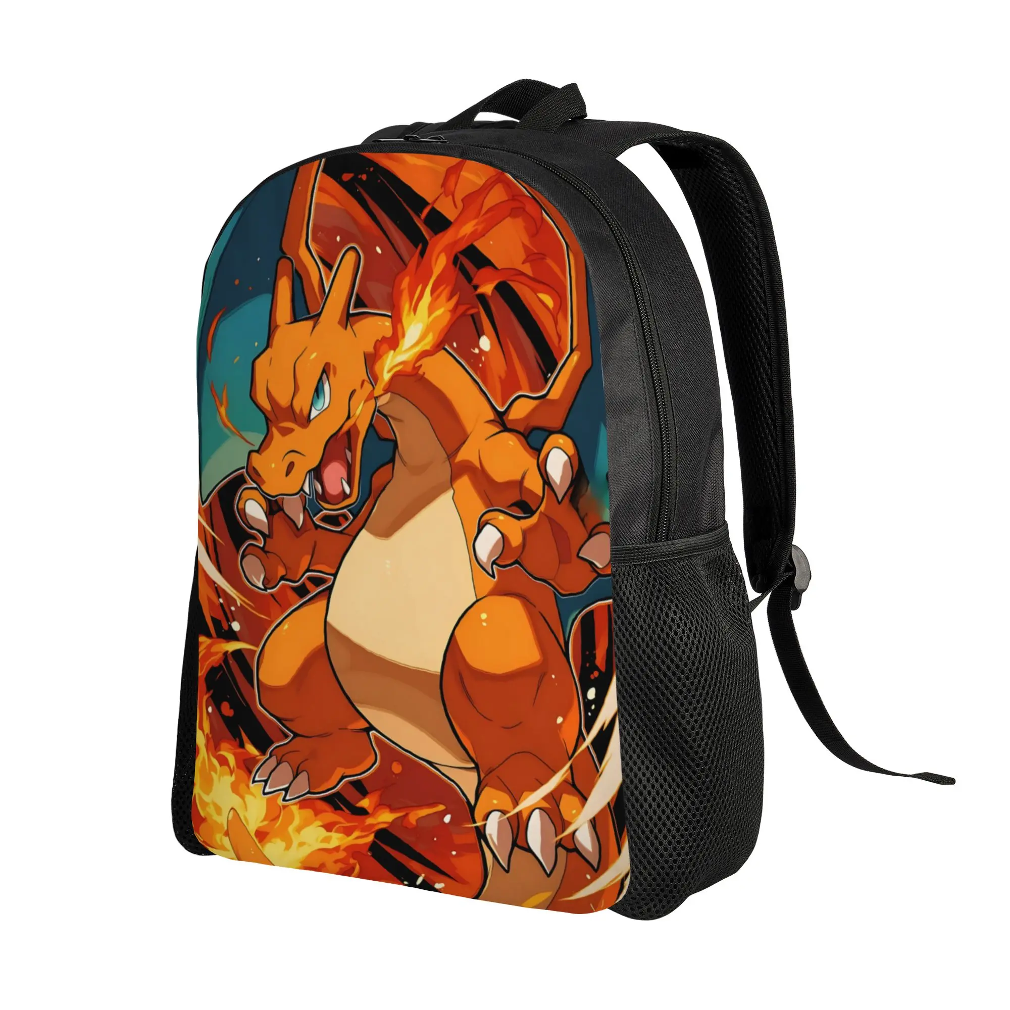Fashion Backpacks Pokemon Backpack Daypack Charizard mochila Camping Sturdy Shoulder Rucksack