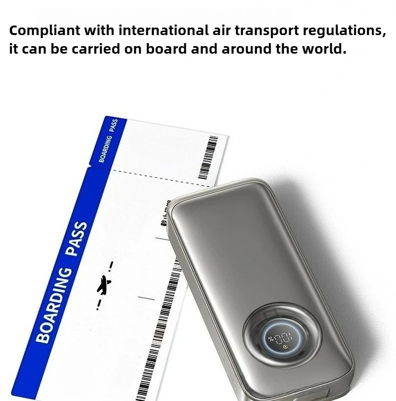 10000 mAh Power Bank 45 W Intrekbare Ingebouwde Type-C Snelle Oplaadkabel Voor iPhone 17 16 voor Samsung S25 Poco voor Xiaomi Laptop