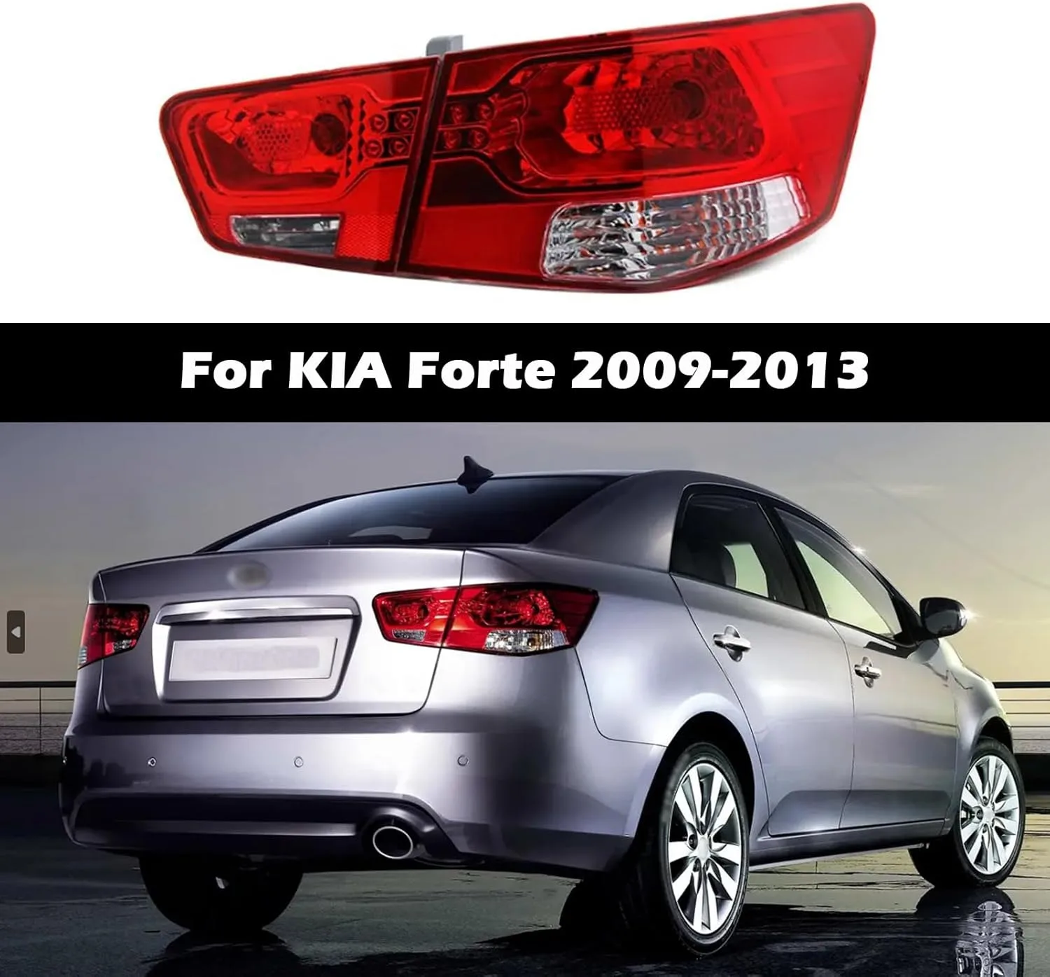 

Для Kia KIA Forte 2009 2010 2011 2012 2013, автомобильный задний фонарь, задний бампер, стоп-сигнал, указатель поворота, предупреждение