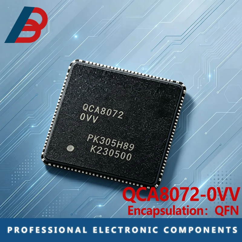 2PCS~10PCS/LOT QCA8072-0V packaged QFN Ethernet transceiver IC chip QCA8072-0
