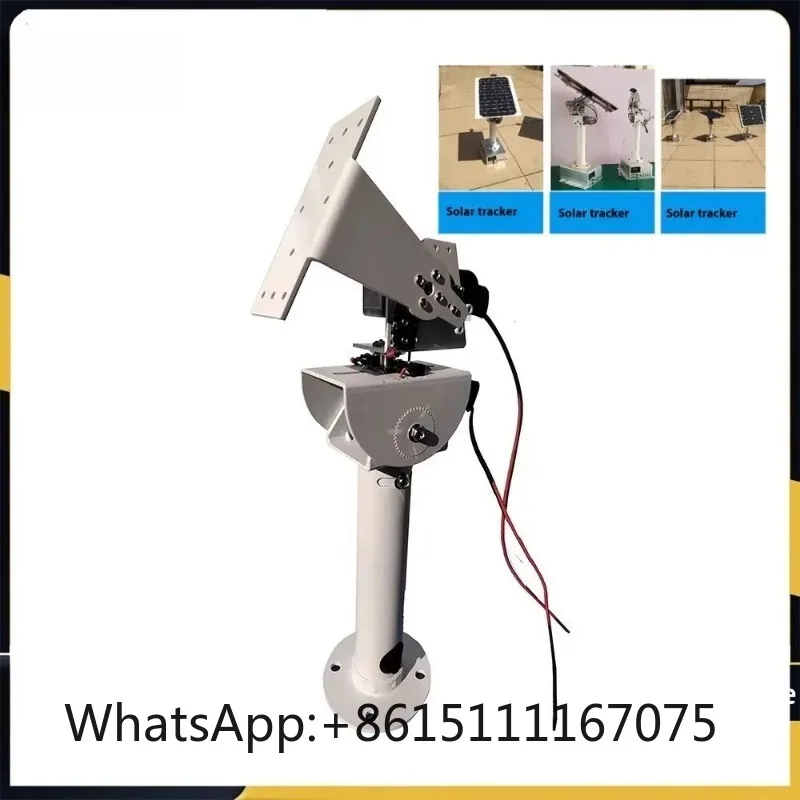 Dual Axis DC Solar Tracker Gimbal, Heavy Duty High Torque X/Y Axis Metal Robot Bracket