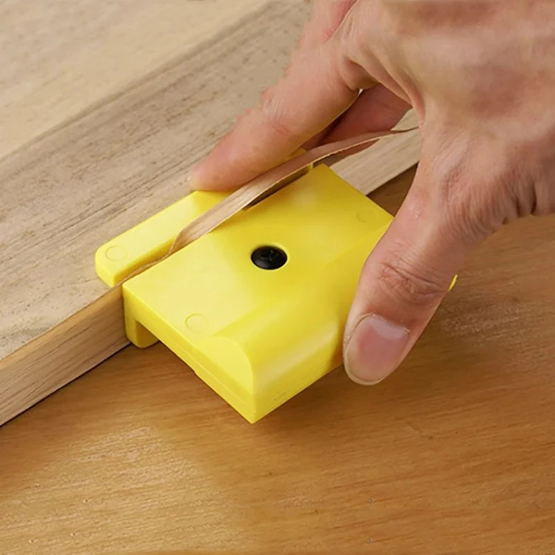 Mini manual edge banding and trimming machine woodworking veneer double-sided trimming knife