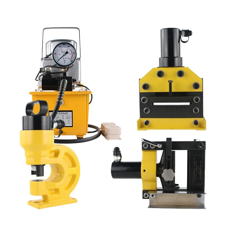 Hydraulic punching machine, copper bar bending machine, cutting machine, electric pump busbar processing machine