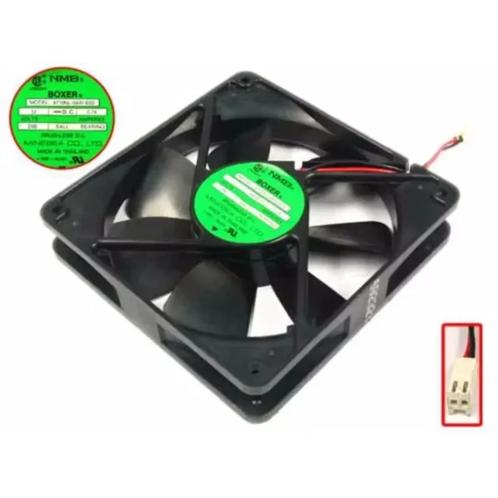 

Вентилятор охлаждения NMB-MAT 4710NL-04W-B50 D00, DC 12В, 0.74А, 120x120x25мм, 2-проводной