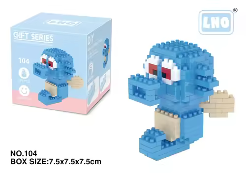 Pokemon Small Blocks Nanoblock Charizard Kyogre Groudon Rayquaza Model Education Graphics Toys for Kids Birthday Gift Toys - Image 23