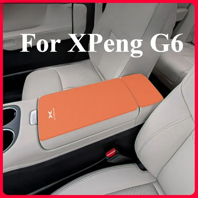 

For XPeng Xiaopeng G6 Car Middle Armrest Box Pad Handrail Cover Anti Slip and Anti-wear Protective Cover Interior Modification