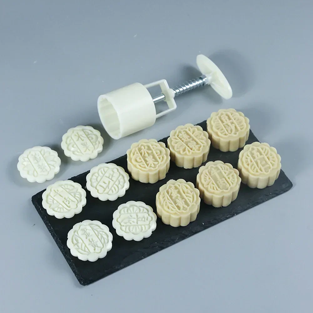 

Фестивальный набор форм для лунного кекса DIY ручной пресс форма для цветов инструмент для выпечки 15 см