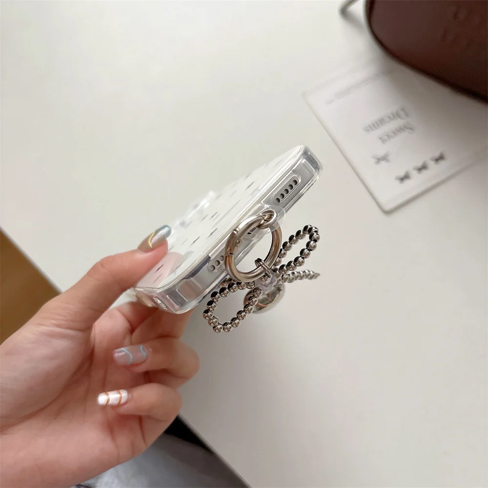 Korean INS simple star mobile phone case for iPhone 17 Pro Max 13 14 15 Pro 16 cover cute cartoon protection Cases For 16 Pro 17