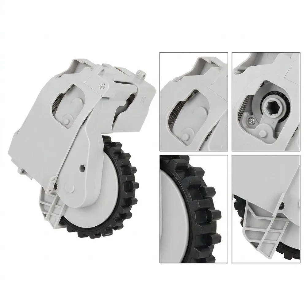 Traveling Wheel Part Robot Vacuum Wheel Organized Path Smooth Movement Stable Flexible Turning Long-lasting Build