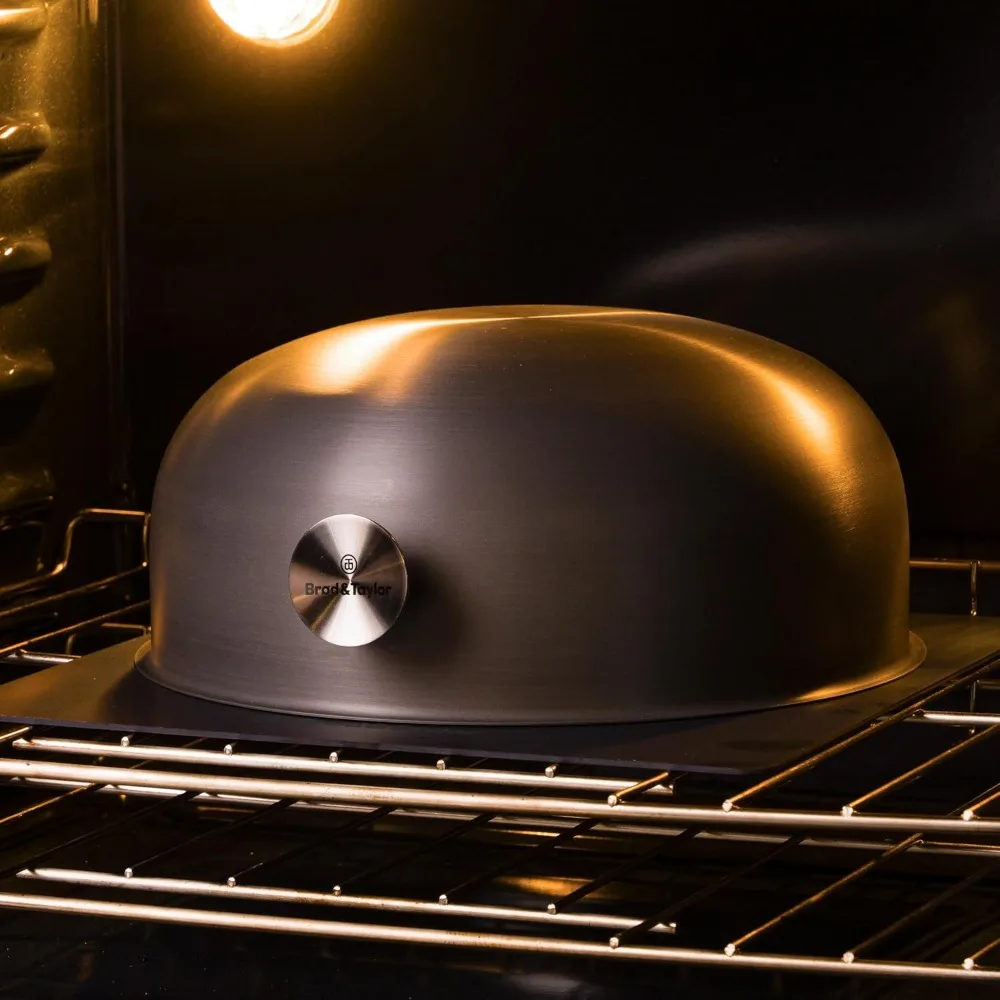 

Ultralight Baking Shell for Sourdough Bread (Boule) – No Preheating Needed for Crispy Crust and Even Baking