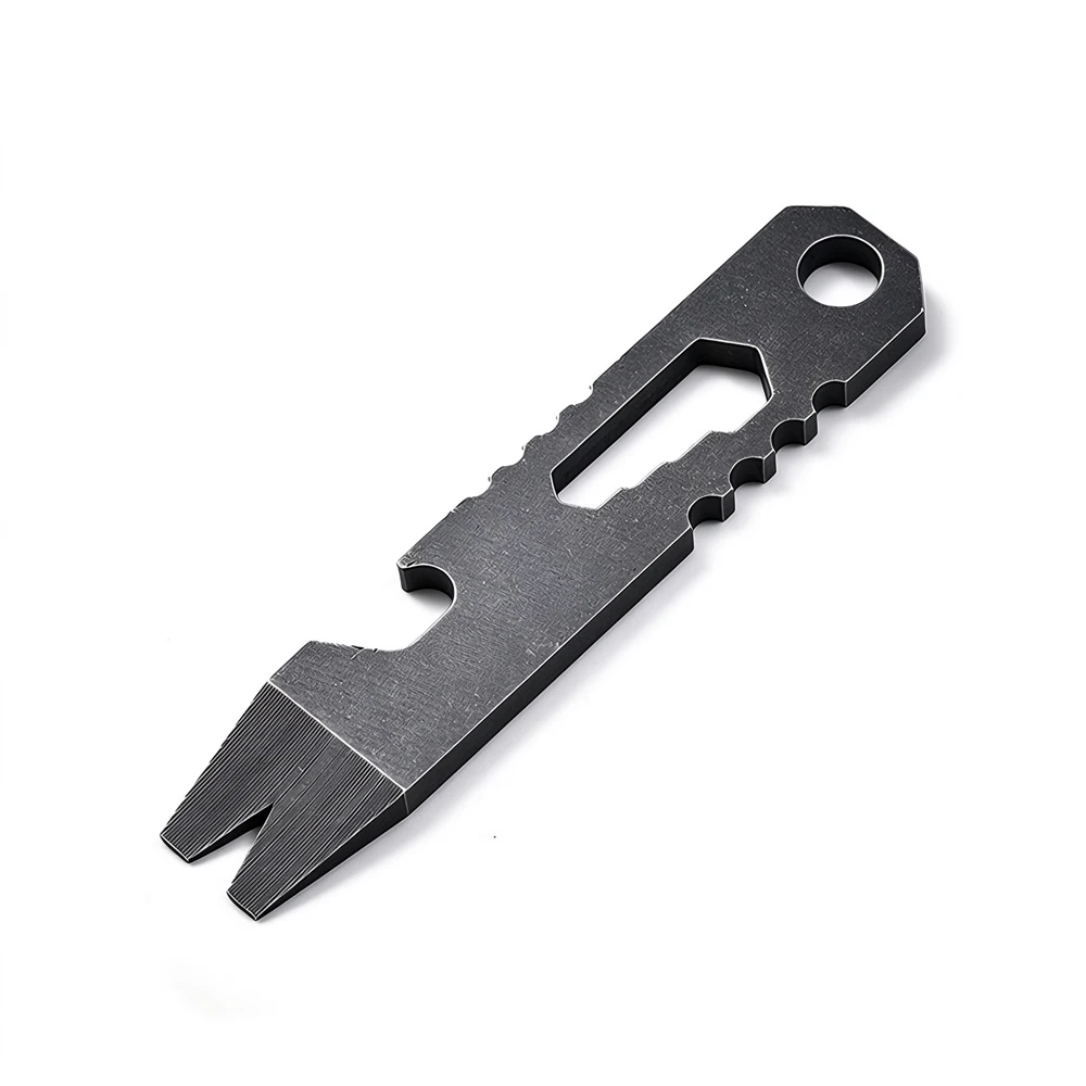 4cr13 Steel EDC Multifunctional Tool Screwdriver Pry Bar Bottle Opener Portable Outdoor Survival Storage Pry Bar Nail Remover