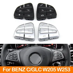 Car Steering Wheel Multi-Function Menu Control Switch Button For Mercedes Benz C GLC Class W205 W253 0999050200 0999050300