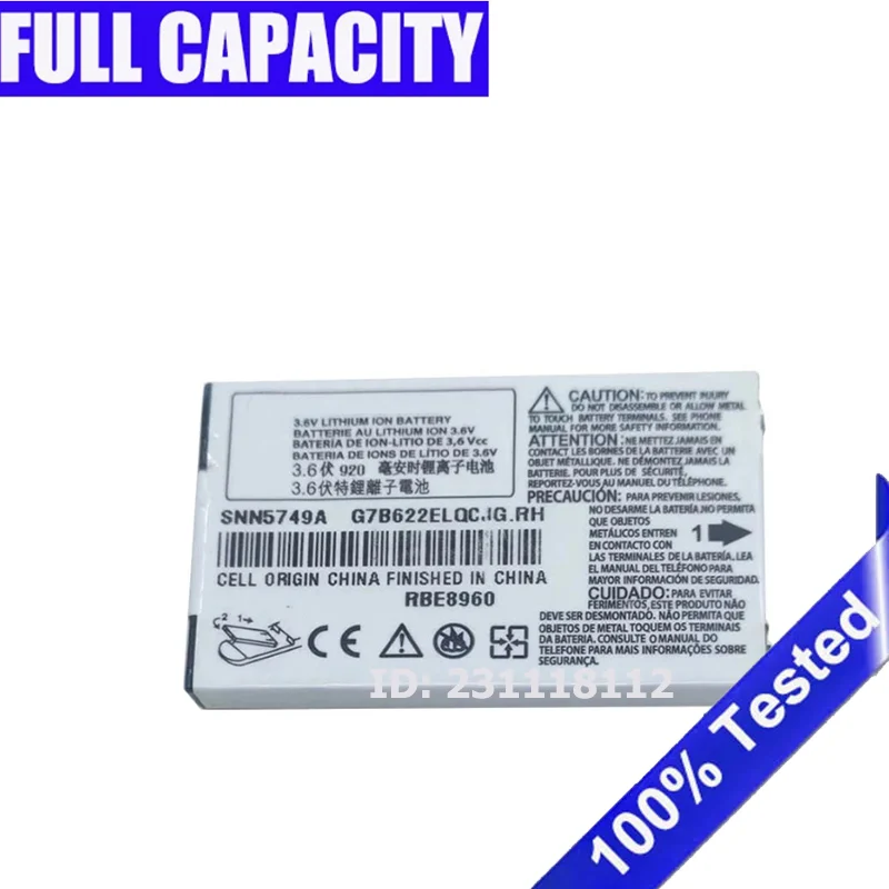 

Battery SNN5749A for Motorola C117 C118 C119 V171 W150I W200 C155 C139 C115 C116 C157 C113 Battery
