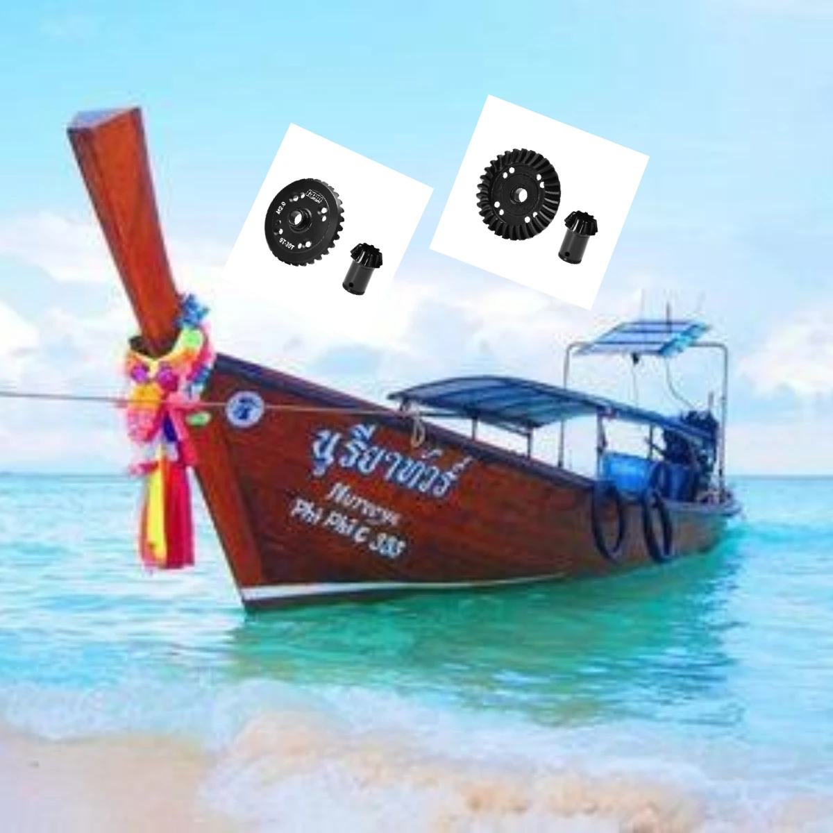 

GPM ARRMA 1/5 OUTCAST KRATON 8S ARA110002 For 20CrInTiH STEEL FRONT / REAR MAIN DIFF GEAR SET 30/9T SPIRAL