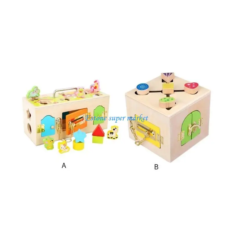 

090B Kids Unlocking Game Toy Kids Fine Motor Skills Toy for Brain Developments