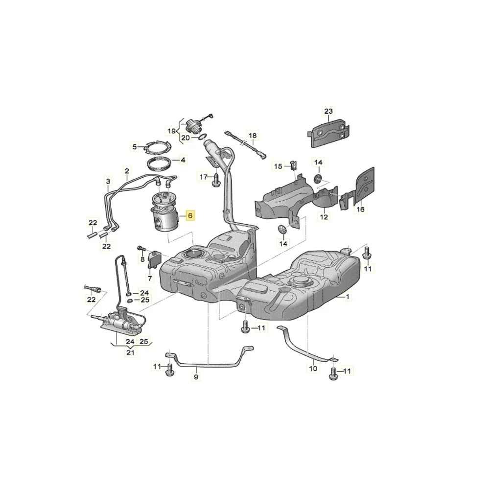 Automotive vervanging Alhambra II vervangend onderdeel Eenvoudig installatieproces Gemaakt van ABS-materiaal Ontwerp zonder vervorming