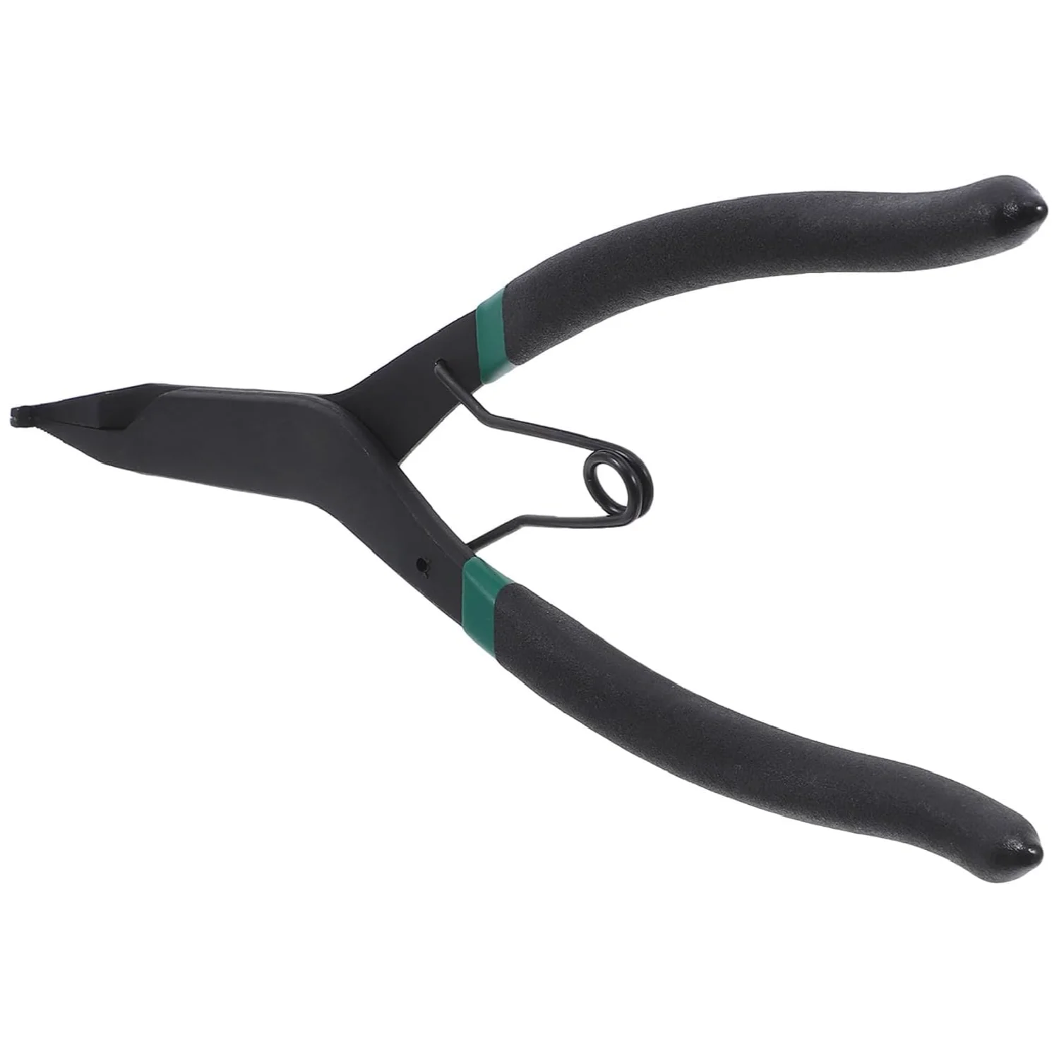

Angled Flat Tip Snap Ring Pliers Heavy Duty Retaining and Split Ring Tool for Transmission Repair and Gearshift Assembly