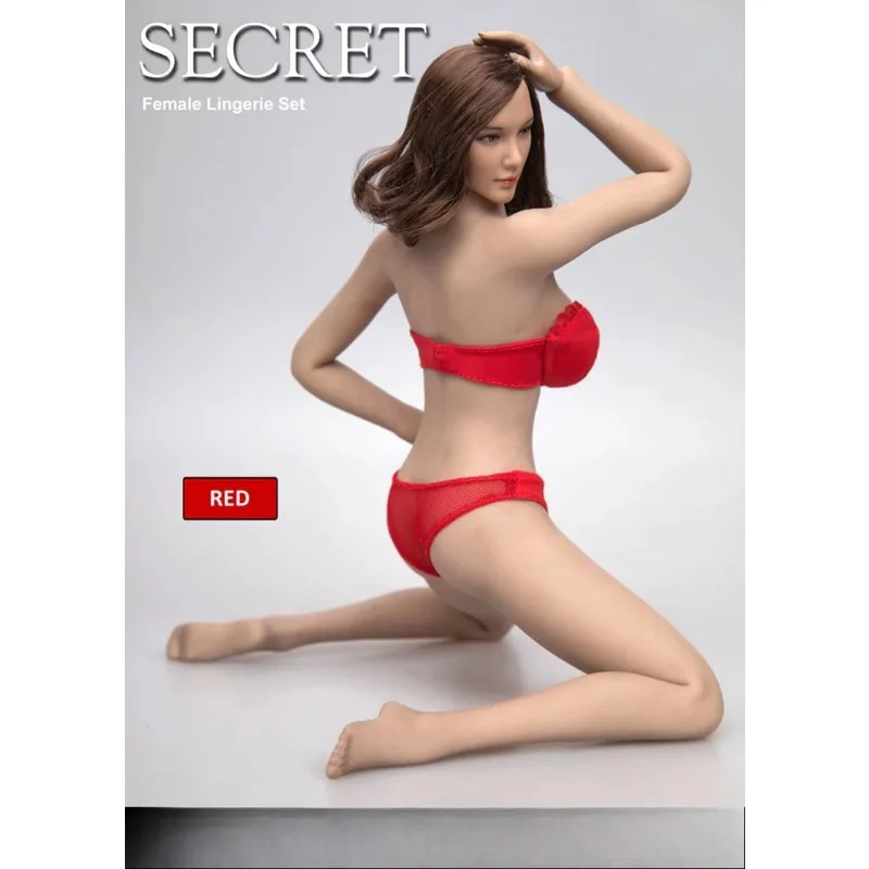 FGC2020-9-12 1/6 مقياس حمالة صدر بدون حمالات ملابس داخلية مجموعة ملابس نموذج صالح 12 ''أنثى الجندي عمل الشكل دمى الجسم #6