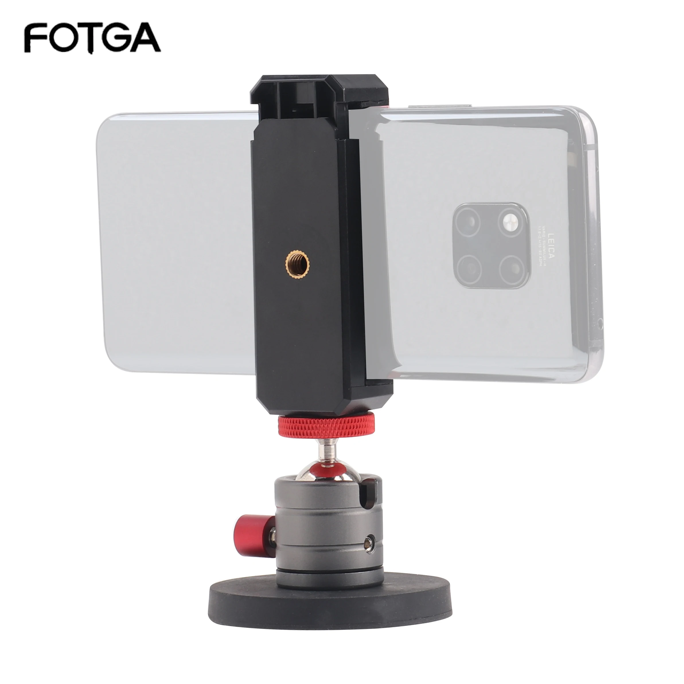 

Mini all-metal spherical gimbal universal adjustment suitable for micro-SLR tripod support accessories magnetic suction fix base