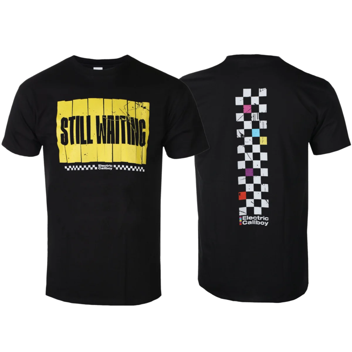 Electric Callboy - Still Waiting Art Pattern Electronicore Band T-shirt Casual Trend Style Cotton T-shirt for Men and Women