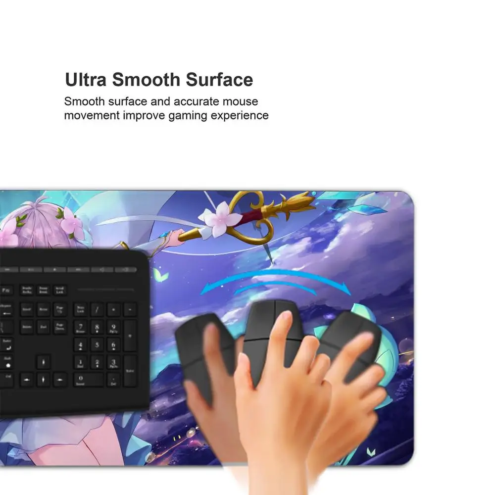 Princess Connect ReDive Kokkoro Mouse Pad Keyboard Mousepad lauge 1200X600 mm Desk Mat PC Gamer Office Carpet Home Table pad