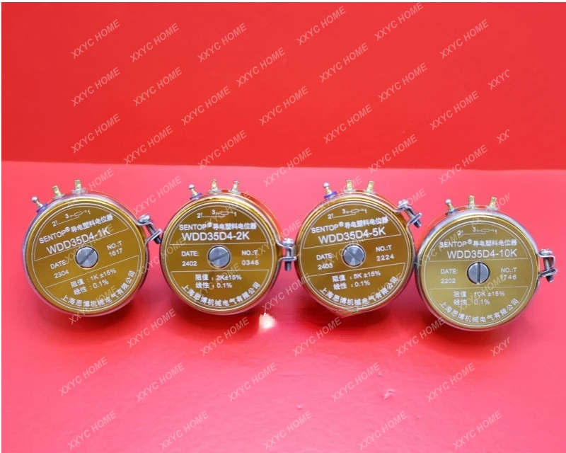 Conductive Plastic Potentiometer Wdd35d4 1K 2K 5K 10K Linear 0.1%