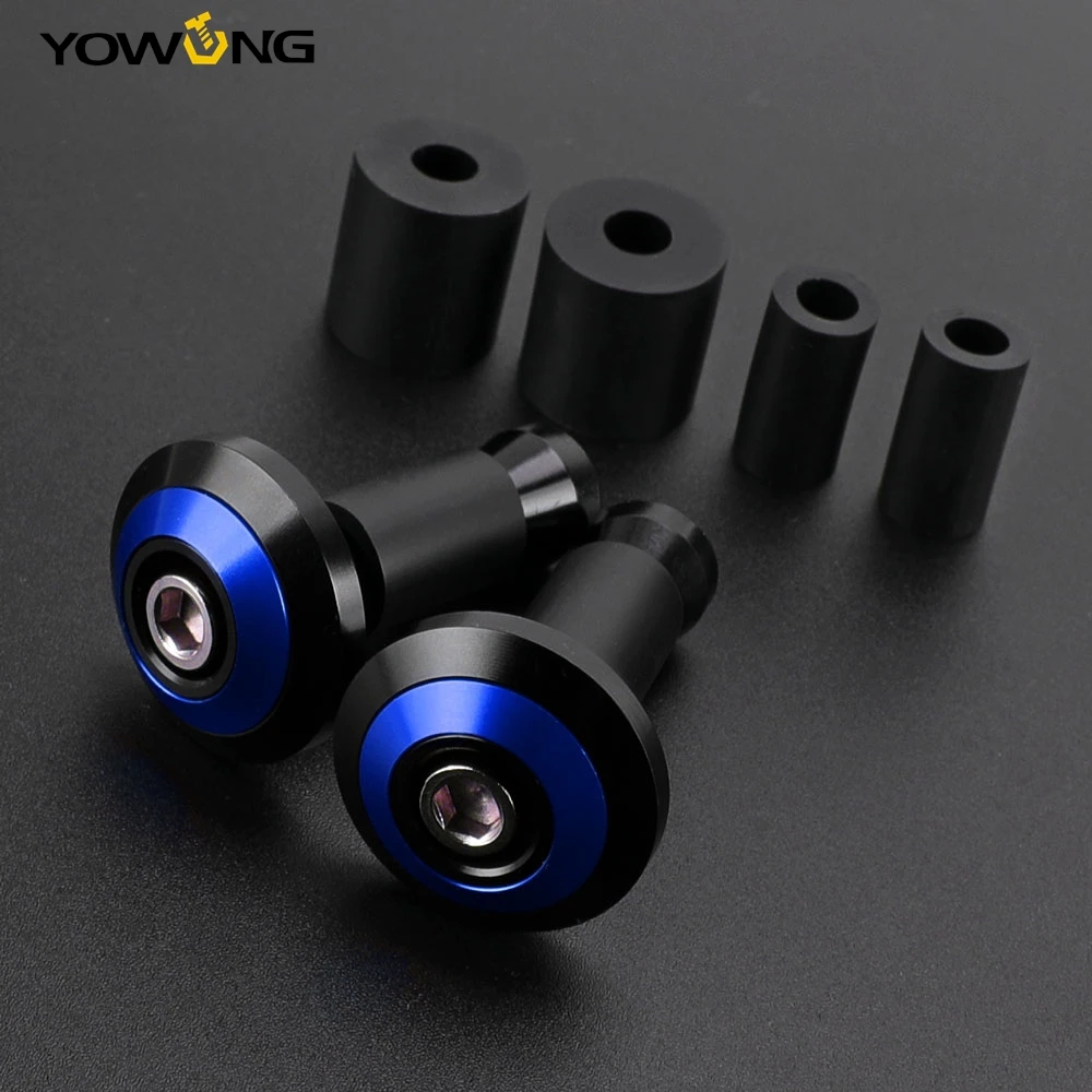 For FZ1 FZ6 FJR1300 FZR600 FZR400 R1 R3 R6 XSR900 Vmax 1200 1700 YZF600R YZF750R XTZ1200 grips ends Bar Cap End Plug