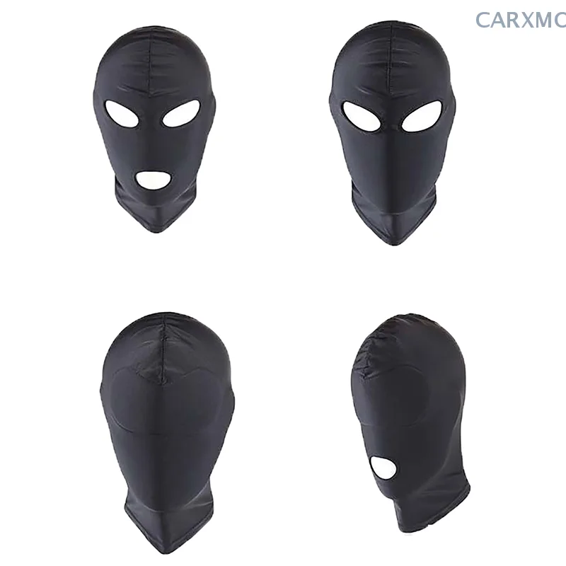 1/2/3 Hole Unisex Elastic Breathable Mask Balaclava Cap Head Hood Halloween Cosplay Party Hat Men Tactical Face Mask Game