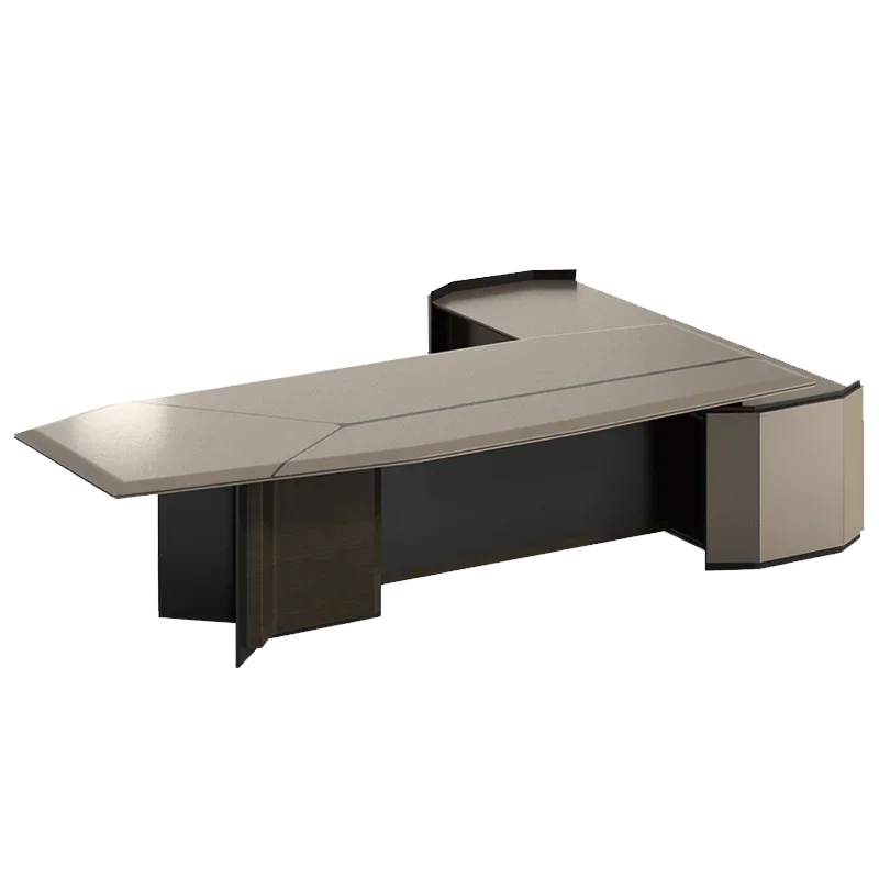 2026 corner office executive desk modern organizer office furniture L shape office table for manager