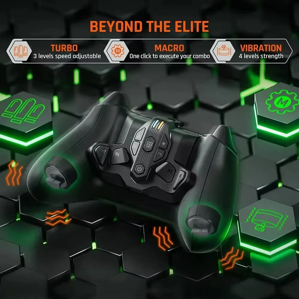 Bigbig won ARMOR-X pro adaptador de remo traseiro para xbox série x/s controlador botão traseiro chaves de extensão de fixação para interruptor ns
