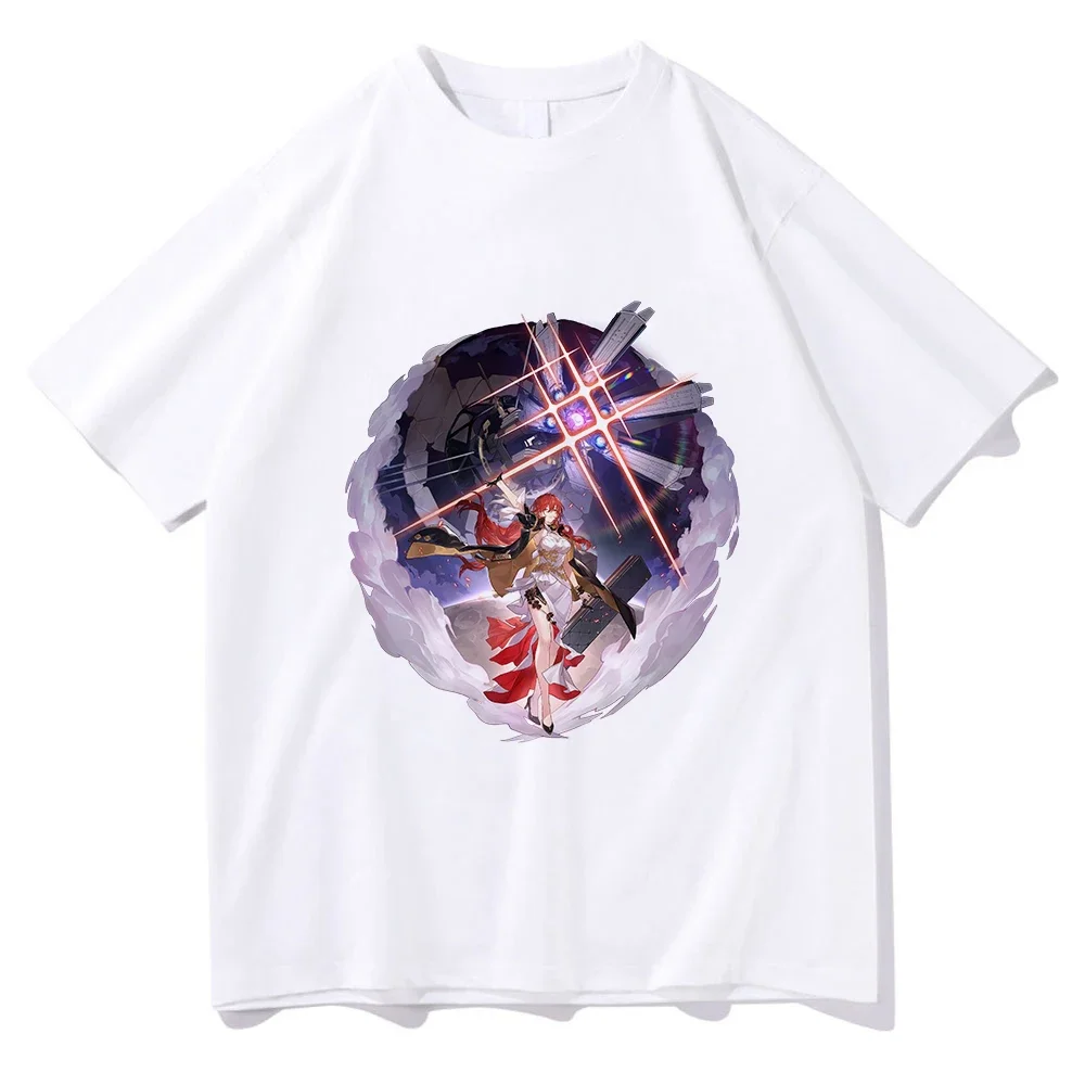 

Honkai Star Rail T Shirt Women Harajuku Aesthetic Streetwear Graphic Short Sleeve T-shirt Unisex Anime Cartoon Y2k Clothes Tops
