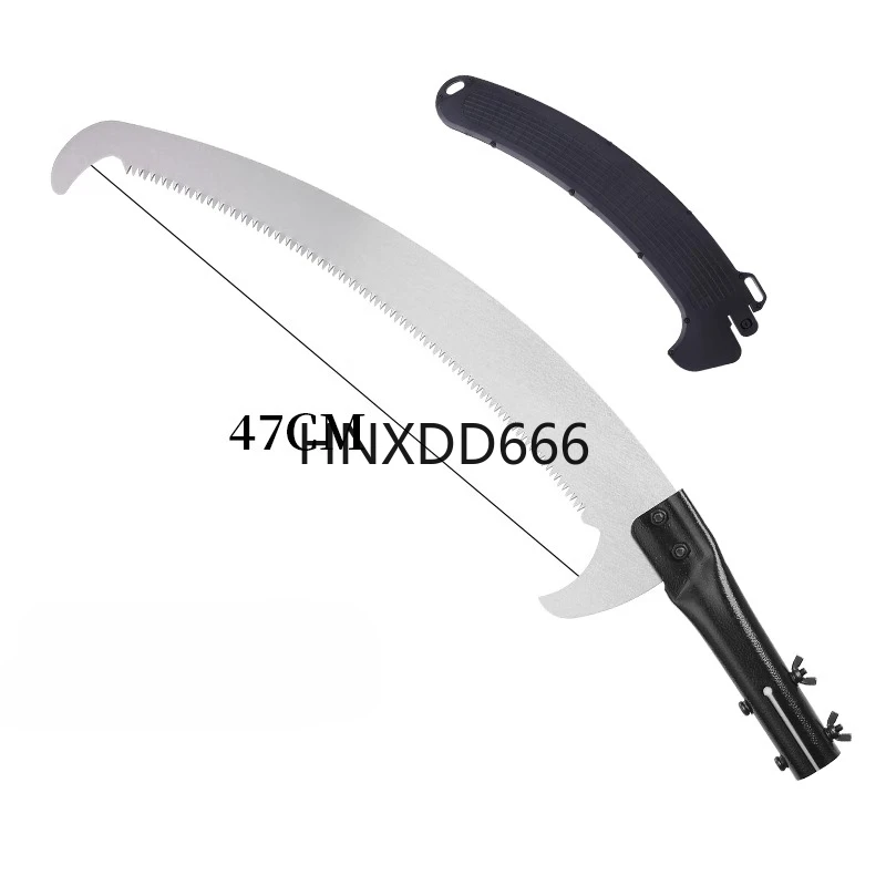 

High-altitude pruning and telescopic high-branch saw for garden sawing trees