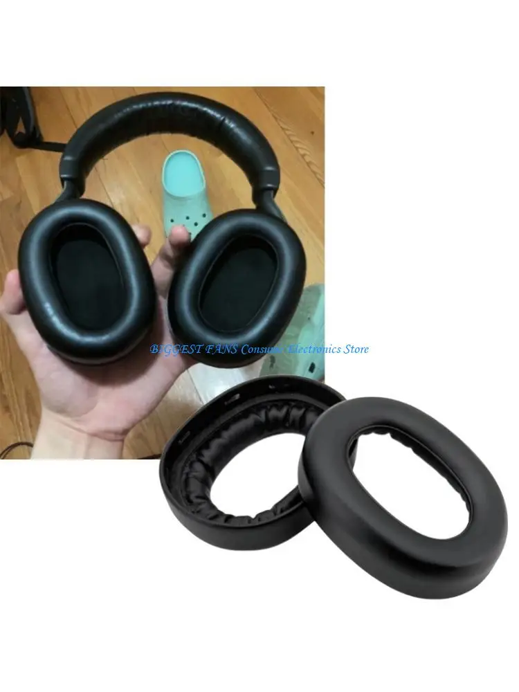 Evolve2 85 무선 헤드폰 스폰지 귀마개 헤드셋 슬리브 1 패밀 단백질 가죽 소프트 이어 패드 이어 쿠션 커버 커버