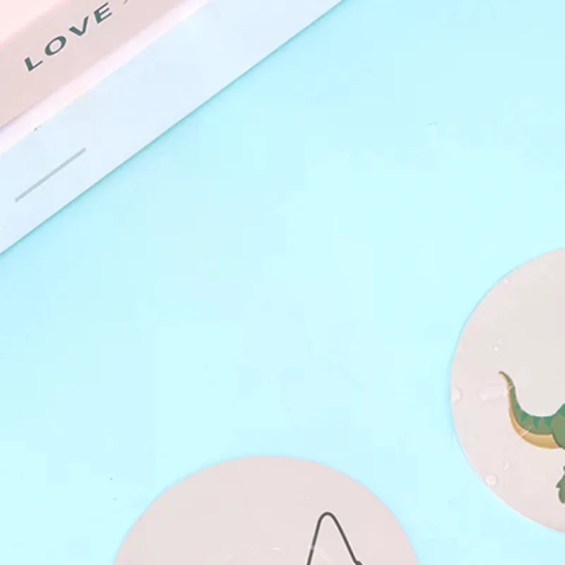 1Set Color Changing Toilet Sticker Thermochromic Toilet Sticker Urinal Training Waterproof Color Changing Sticker For Kid Potty