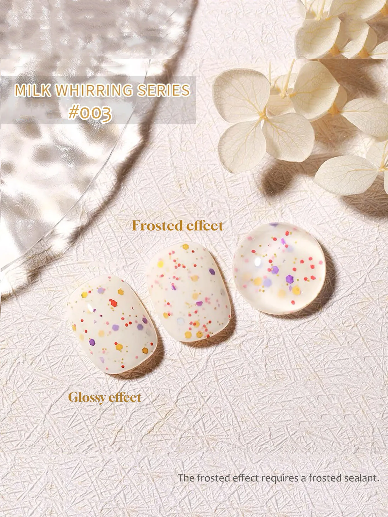 1-6pcs PSK Summer Popular Milk whirring 6 Color Series Gel Nail Polish 2025 Fashion Cute Ice Cream Texture Nail Art Nail Supplie