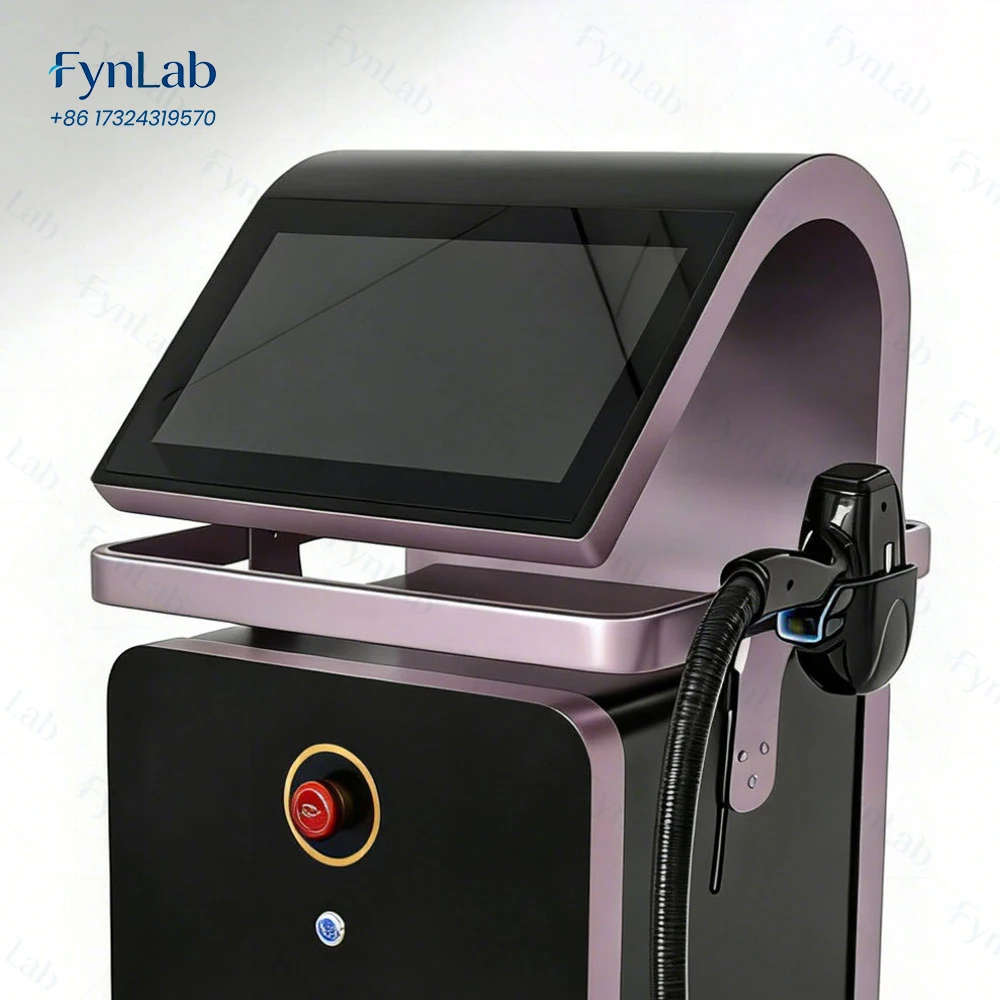 Professional 755nm 808nm 940nm 1064nm Mixed Wavelength Diode Laser Hair Removal Machine with Sapphire TEC Cooling System for Spa