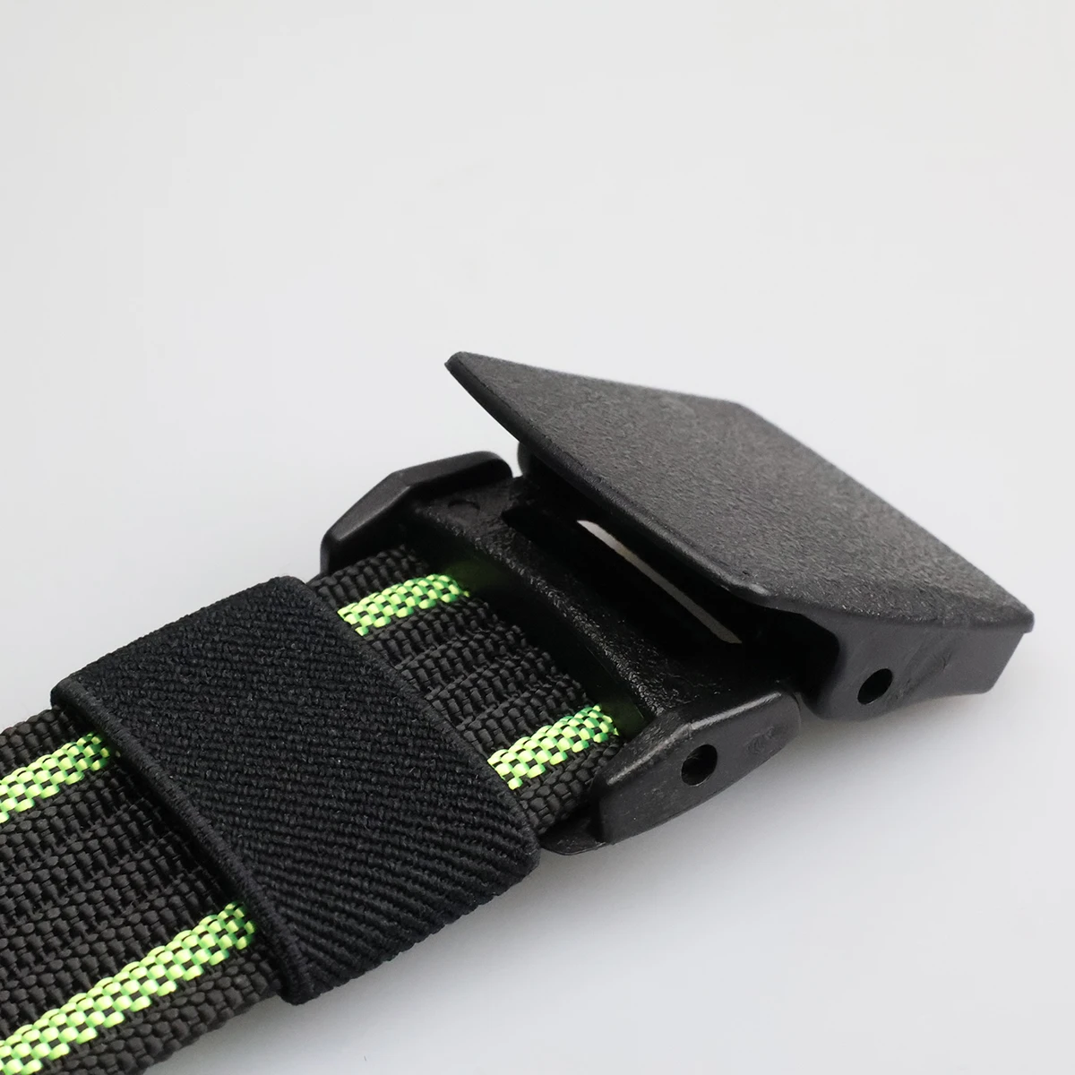 3.8cm Casual Striped Nylon Belt Metal-free Outdoor Sports Lightweight Canvas Belt Arbitrarily Cut