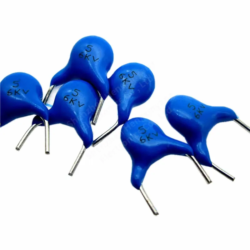 10PCS 6000V 6KV 5PF 8PF 10PF  15FPF 22PF 27PF 33PF 39PF 47PF 100PF 220PF 330PF 470PF 102K 2.2NF High voltage ceramic capacitor