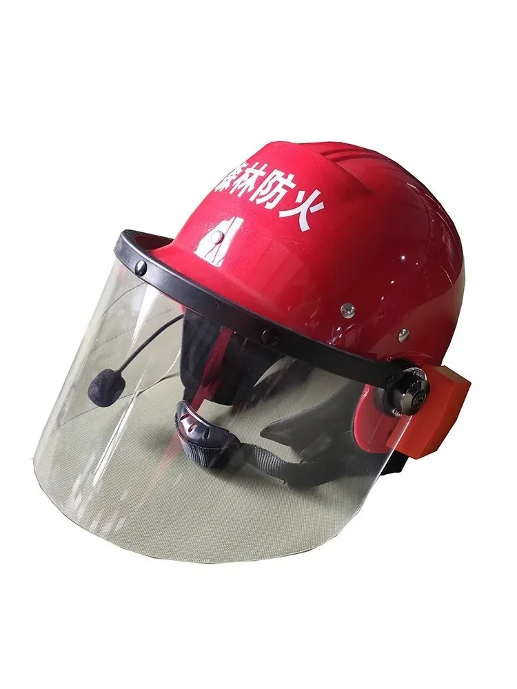 *Fire rescue intelligent fire hat Forest fire intercom helmet Integrated communication helmet